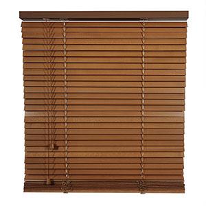 35mm Cordless Basswood Blind Walnut