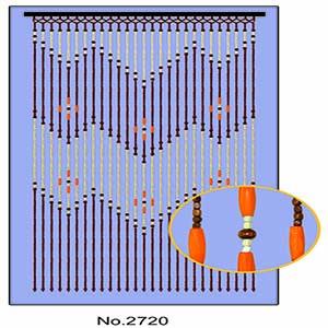 Wood Door Curtains 2720