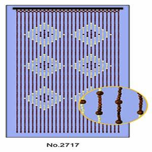 Wooden Door Curtain 2717